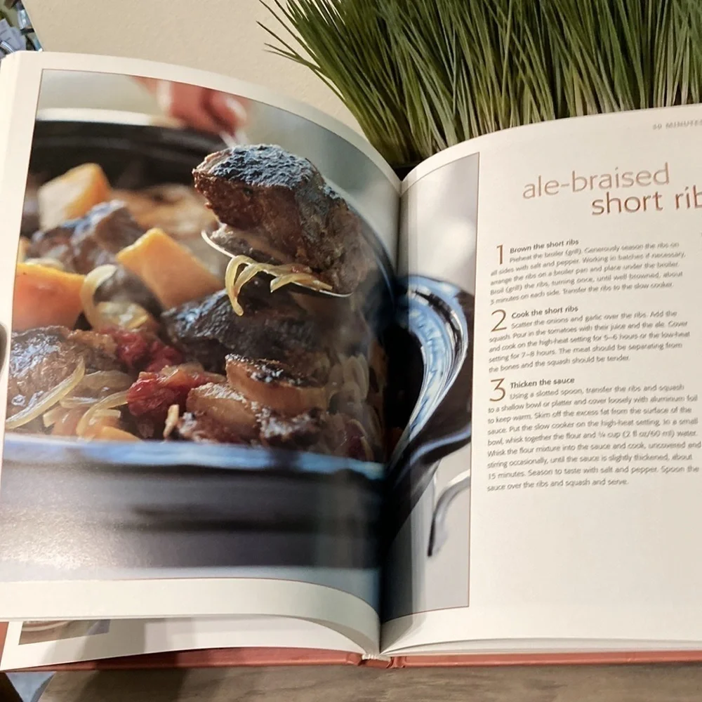 WILLIAMS SONOMA SLOW COOKER FOOD MADE FAST COOKBOOK
